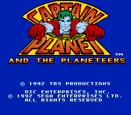 Captain Planet screenshot 2 for Sega Mega Drive